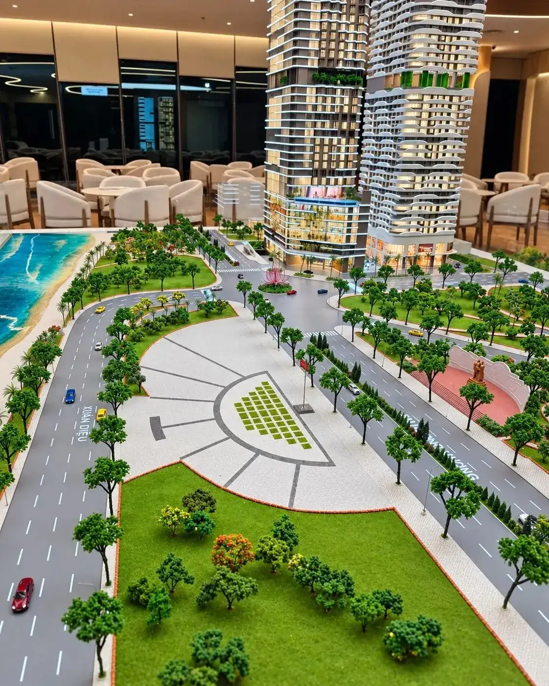 VPBH Hà Nội: Chi tiết sa bàn quảng trường
