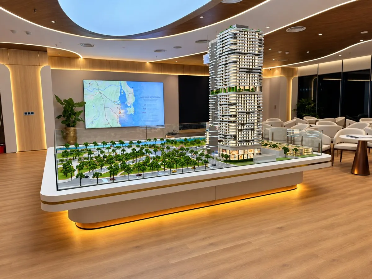 Sa bàn và bản đồ kết nối vùng